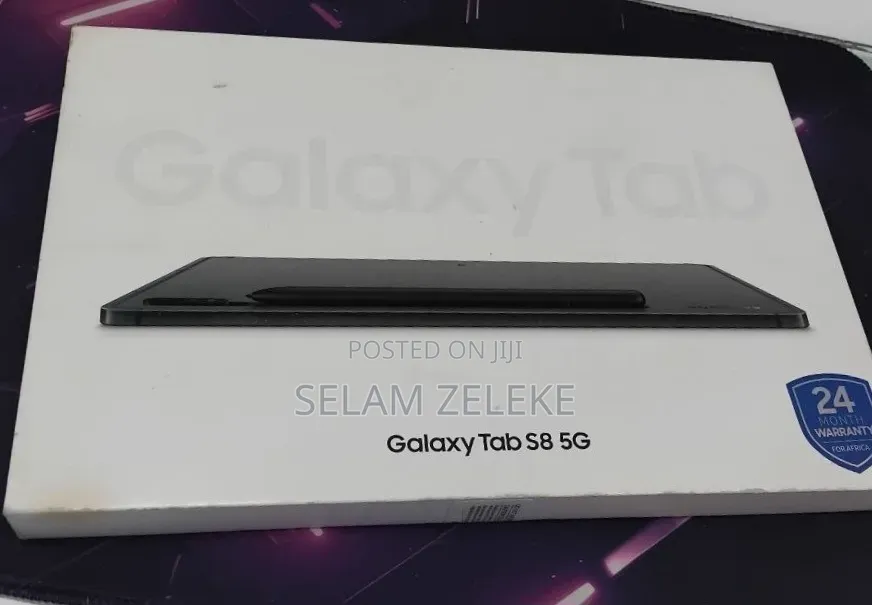 New Samsung Galaxy Tab S8 256 GB Black