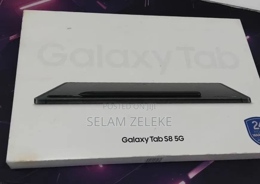 New Samsung Galaxy Tab S8 256 GB Black