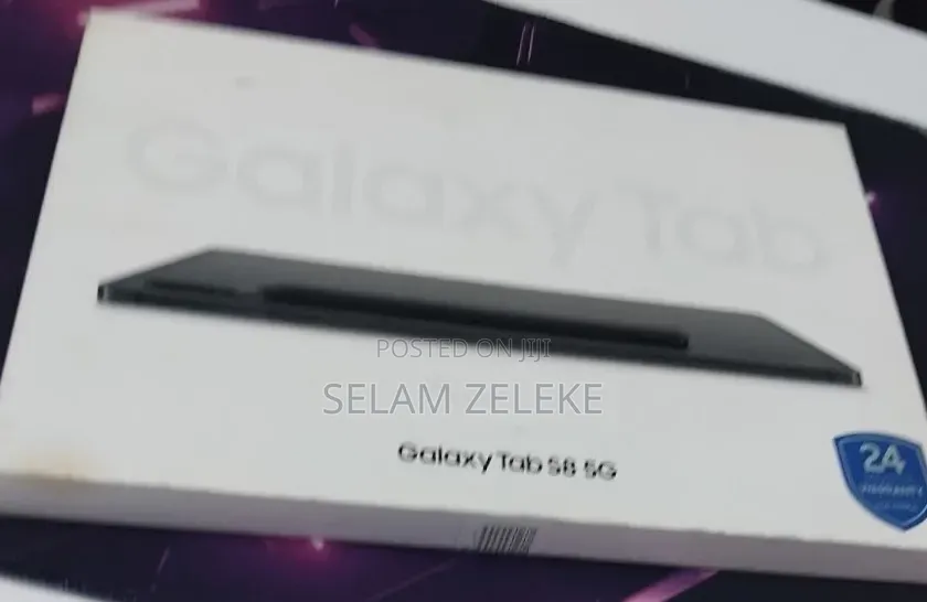 New Samsung Galaxy Tab S8 256 GB Black