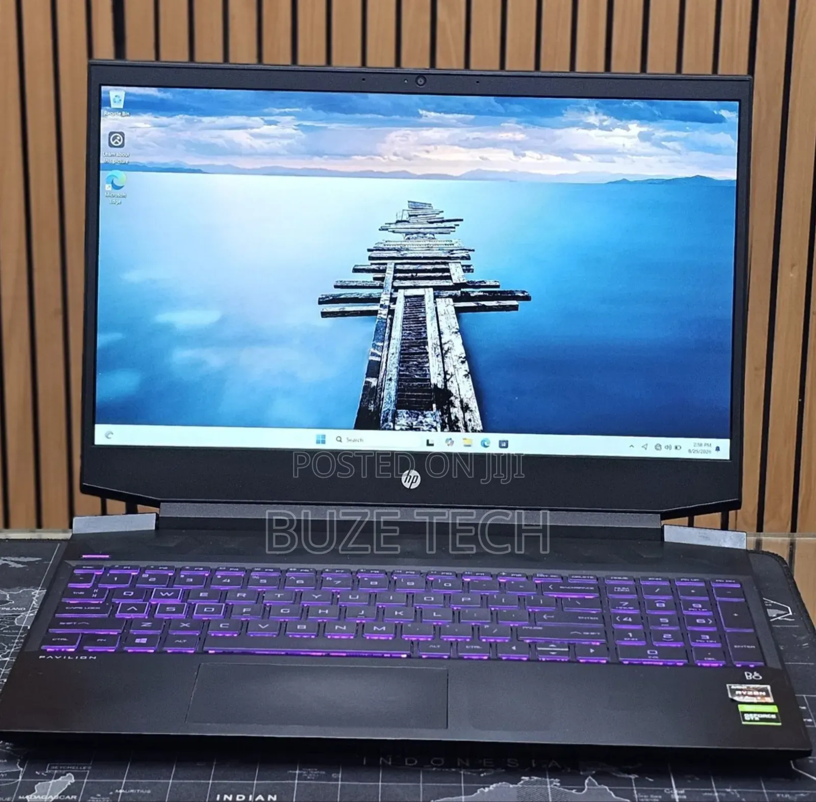 New Laptop HP 8GB AMD Ryzen 5 SSD 512GB