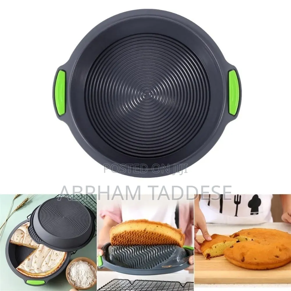 9-Inch Silicone Mold Cake Pan 🍕🍞