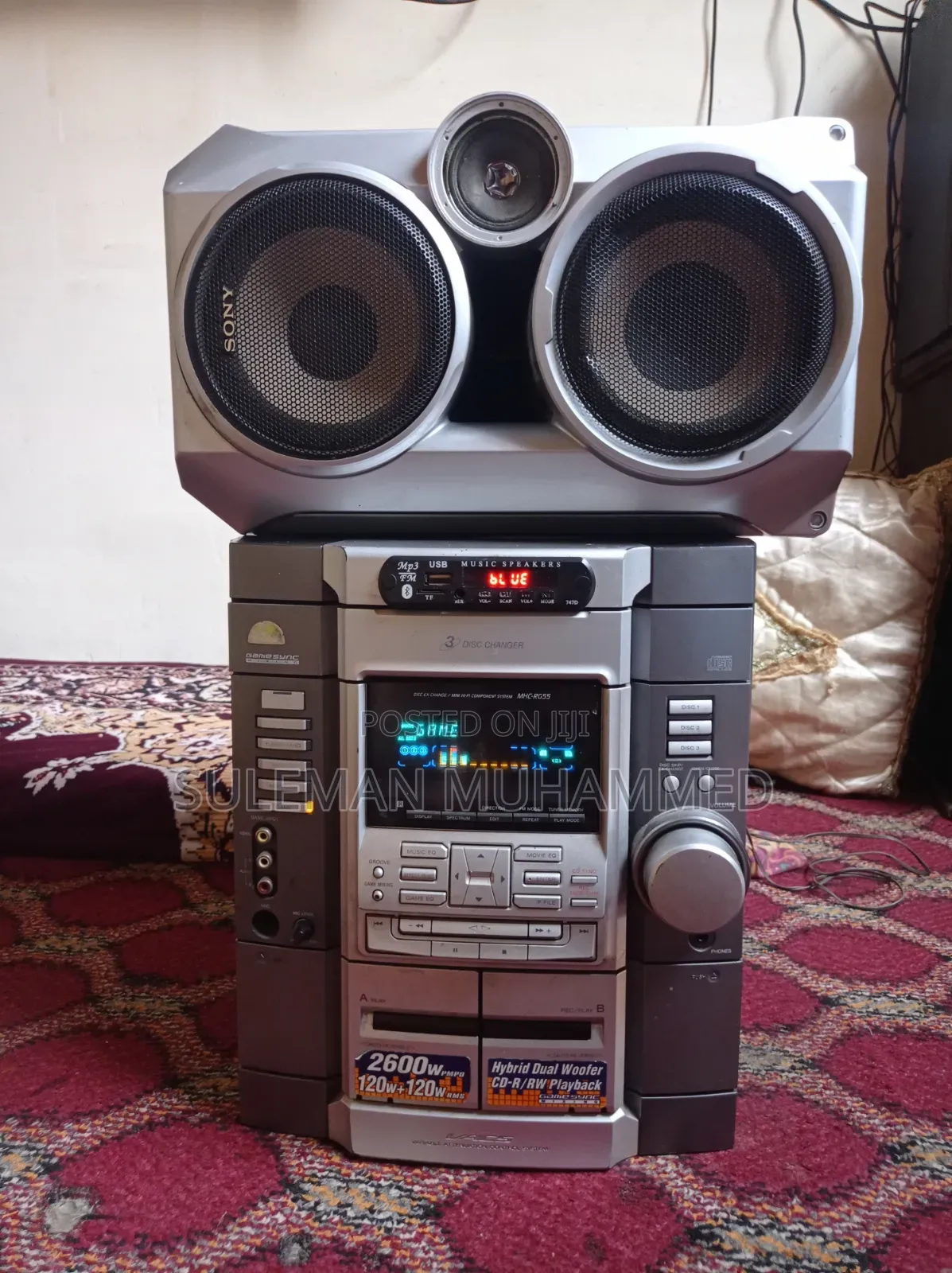 Sony Mini Hi-Fi Component System MHC-Rg55