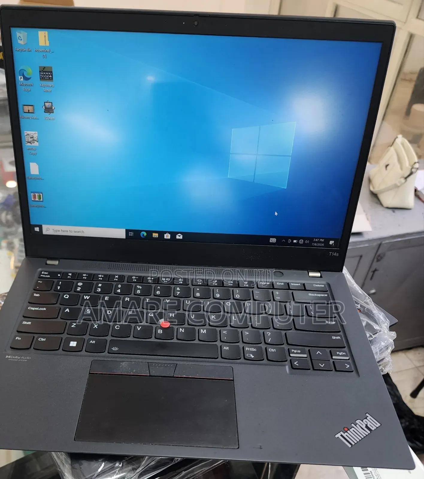 New Laptop Lenovo ThinkPad T14 16GB Intel Core i7 SSD 512GB