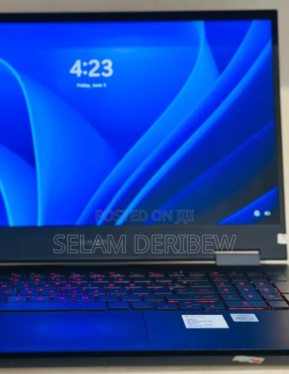 New Laptop HP Omen 15 16GB Intel Core i7 SSD 512GB