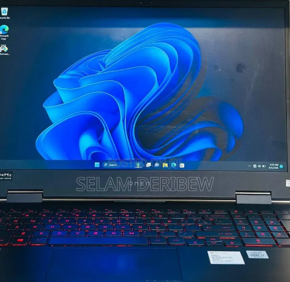 New Laptop HP Omen 15 16GB Intel Core i7 SSD 512GB