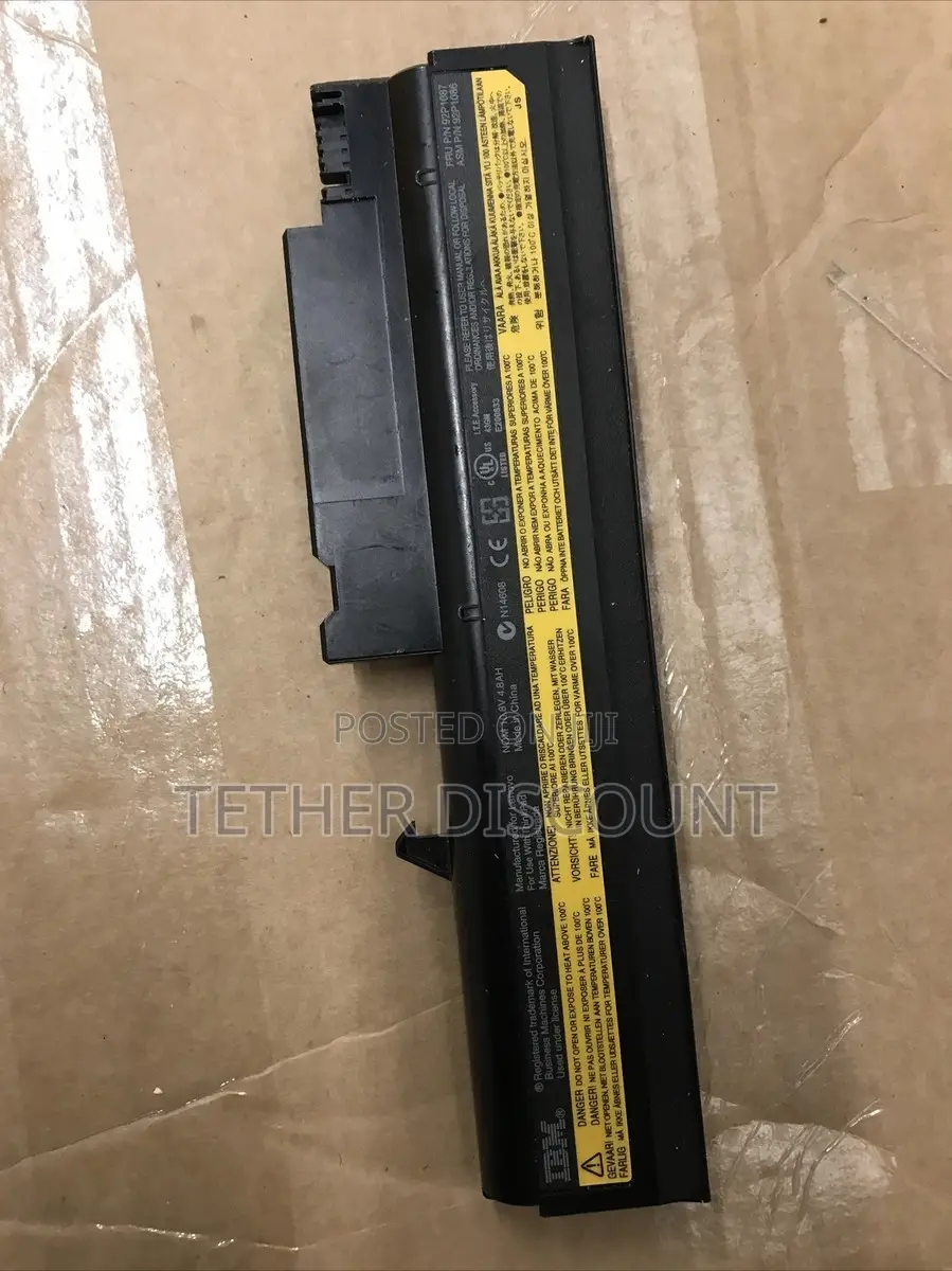 Original IBM ThinkPad Laptop Battery.