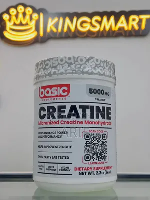 Basic Creatine Monohydrate 1kg 200 Serving
