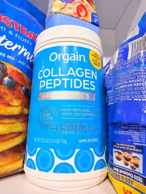 Orgain Collagen Peptide 726g Powder Unflavoured + 1 Billion Probiotics