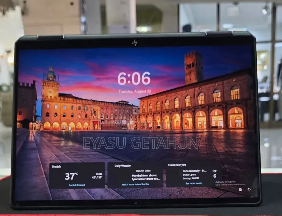 New Laptop HP Spectre X360 16GB Intel Core i7 SSD 512GB