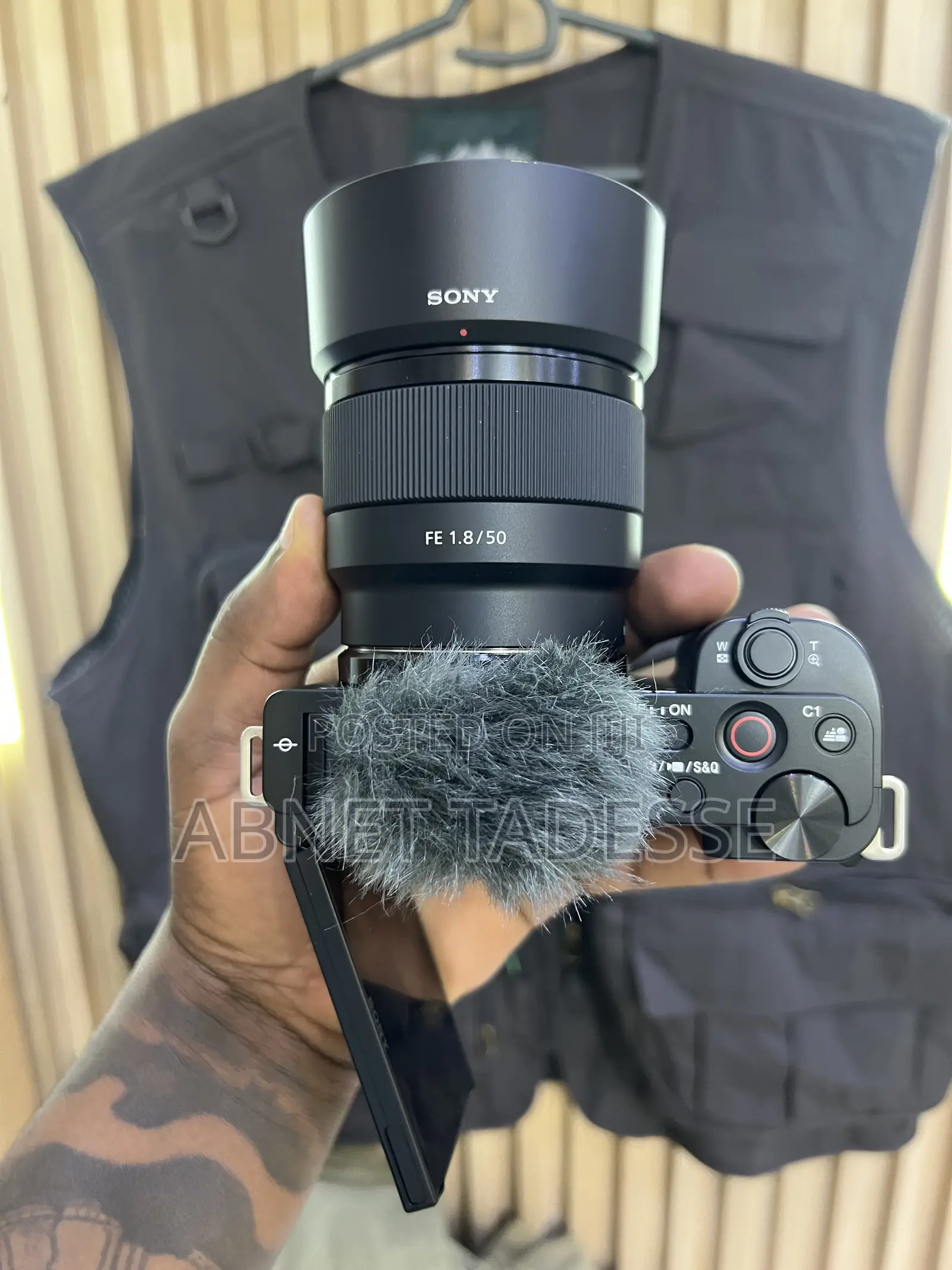 Sony ZV-E10 With 50mm Fixed Lens