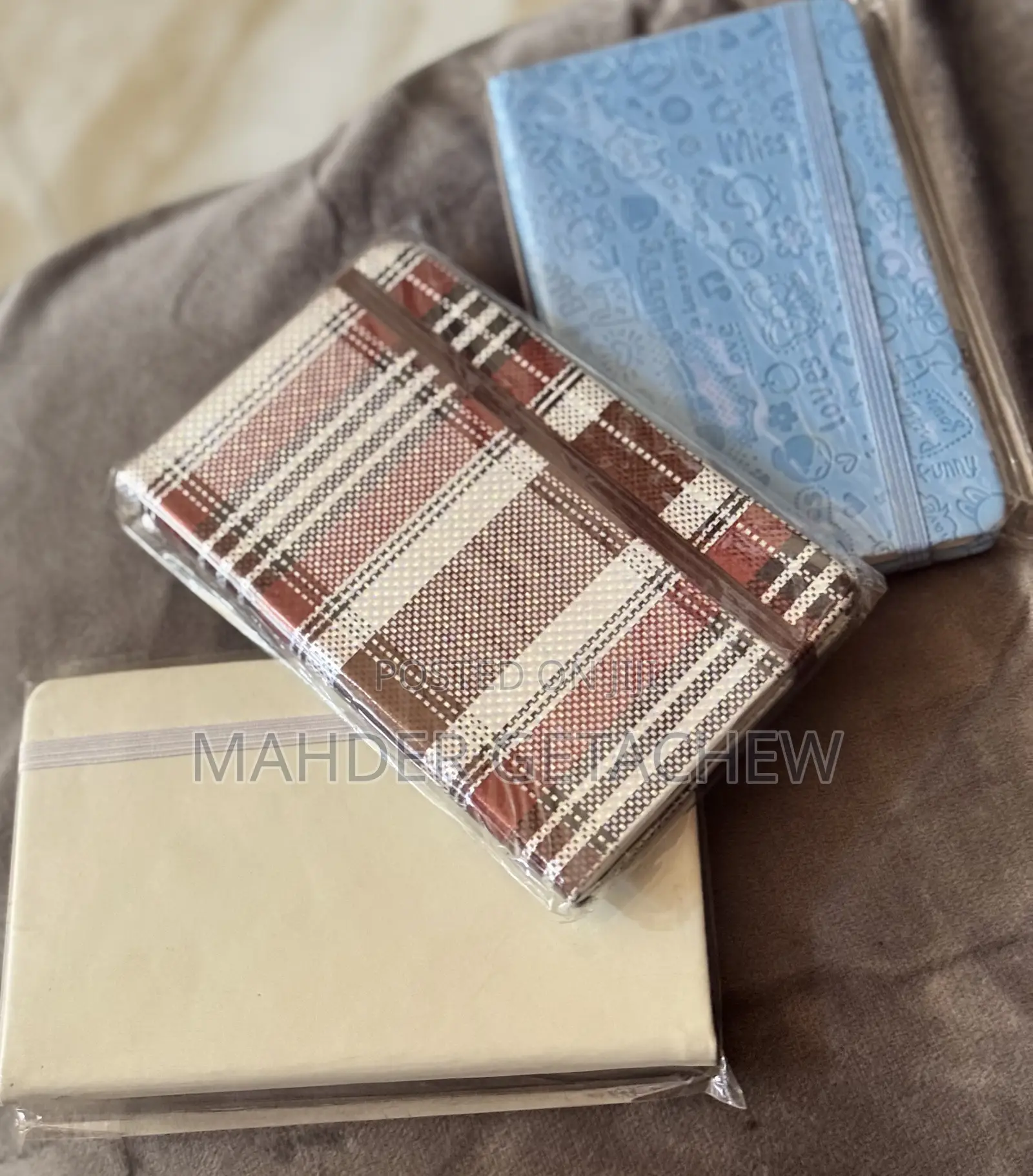 Notebooks or Small Memo/Notebook Books.