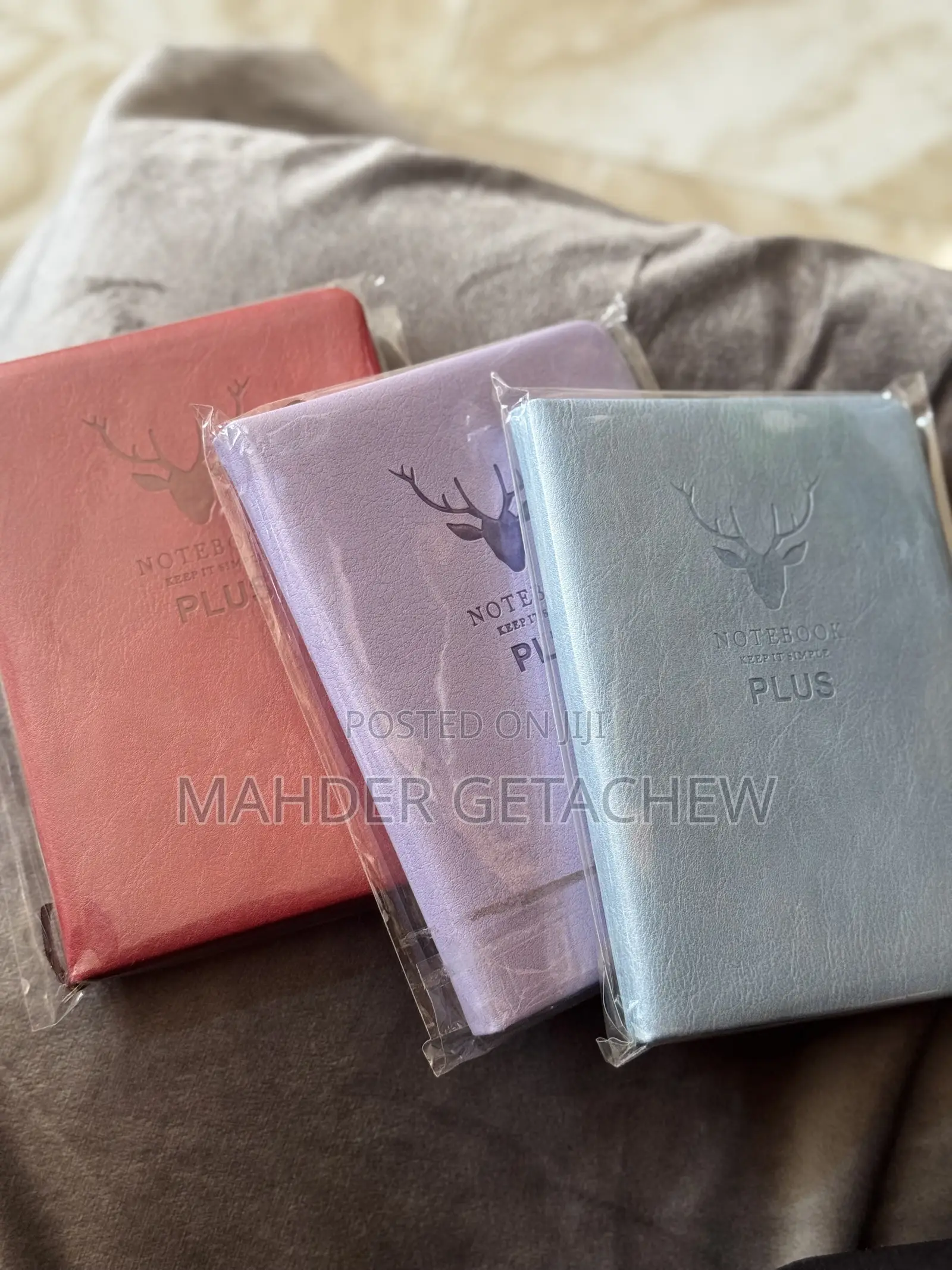 Deer Design Hardcover Notebook 📔