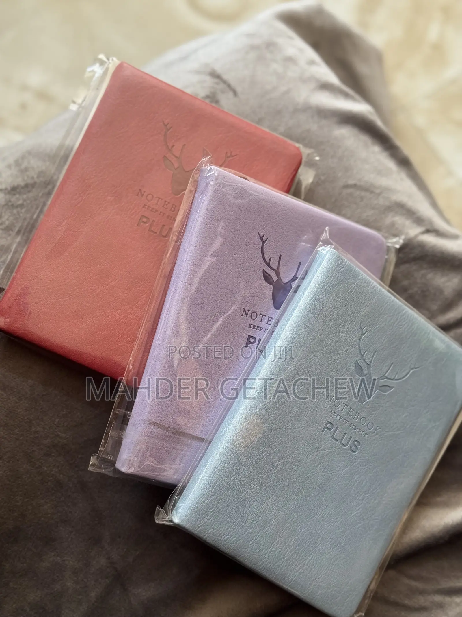 Deer Design Hardcover Notebook 📔