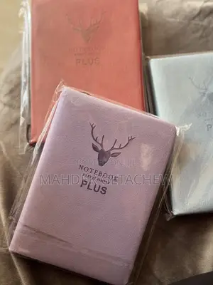Deer Design Hardcover Notebook 📔