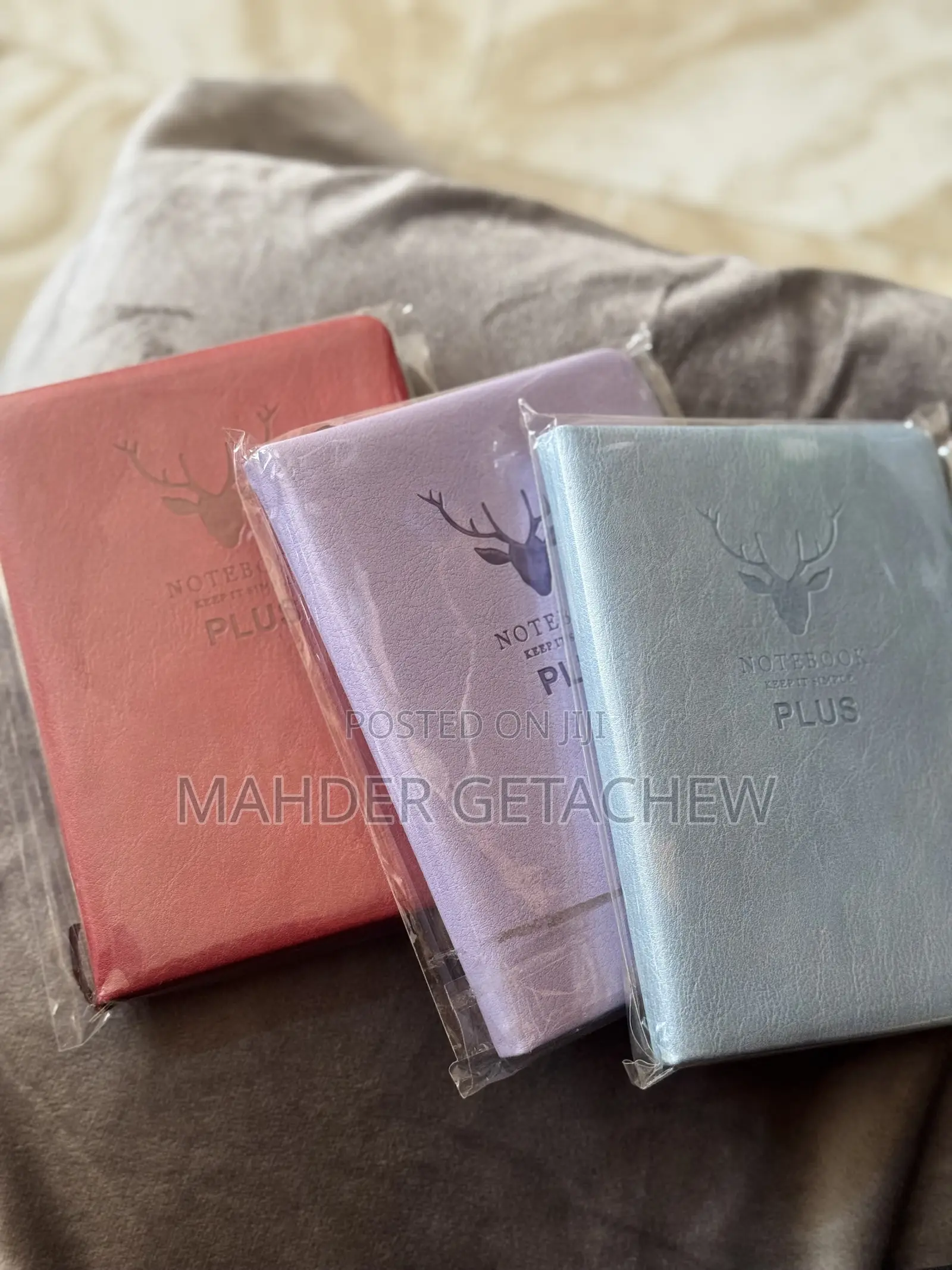 Deer Design Hardcover Notebook 📔
