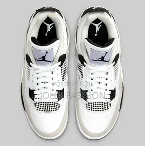 Air Jordan 4 Retro Military Black White