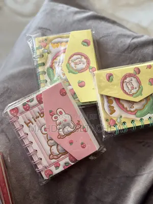 Cute Cartoon Spiral Notebook 📒🍓