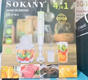SOKANY 4-in-1 Hand Blender