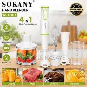 SOKANY 4-in-1 Hand Blender