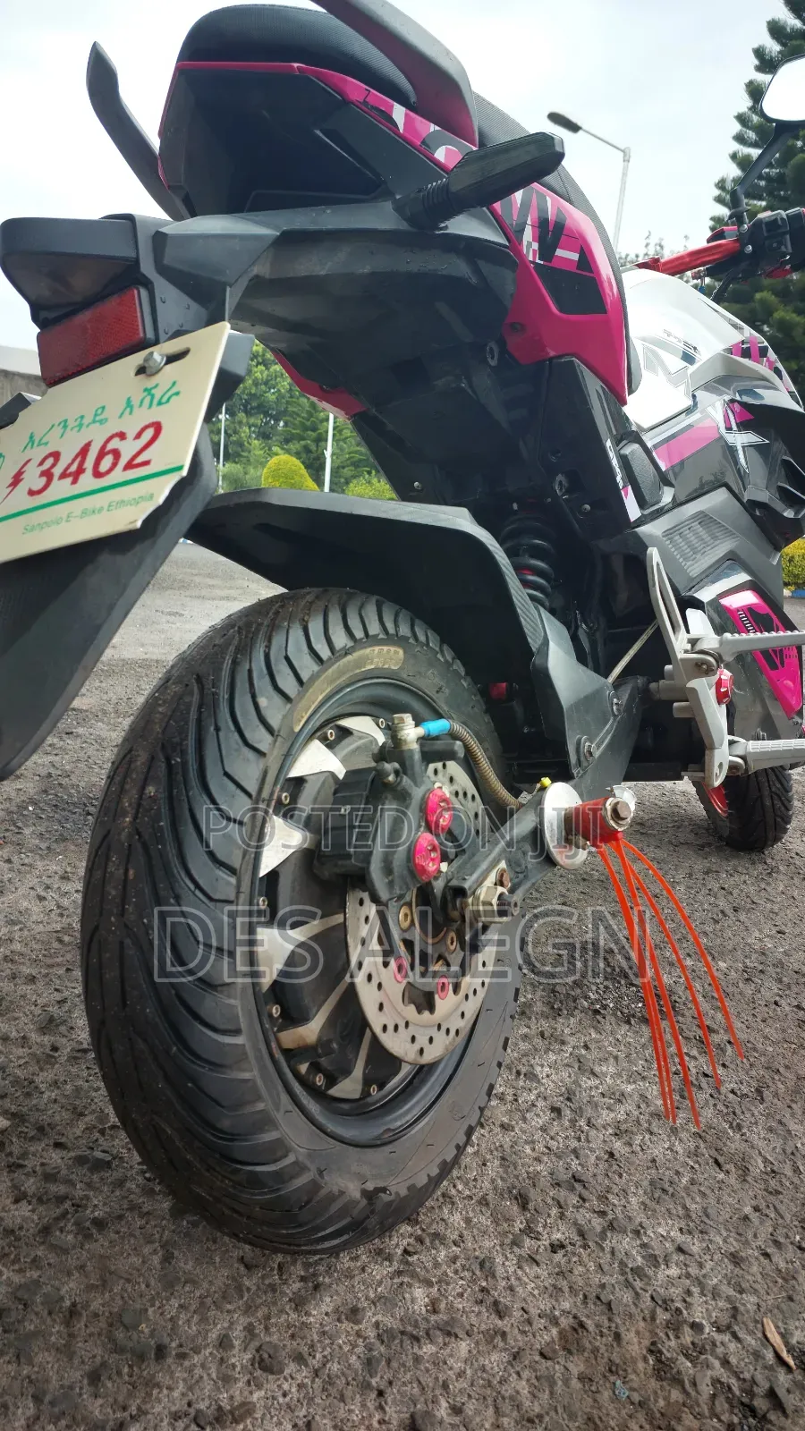 New Motorcycle 2025 Pink