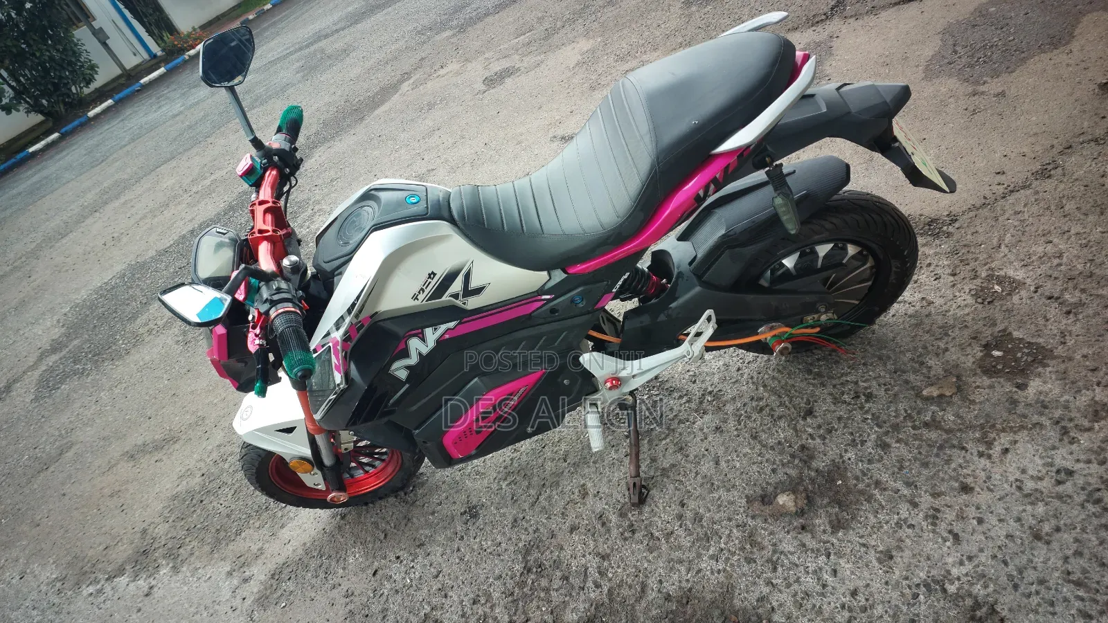 New Motorcycle 2025 Pink
