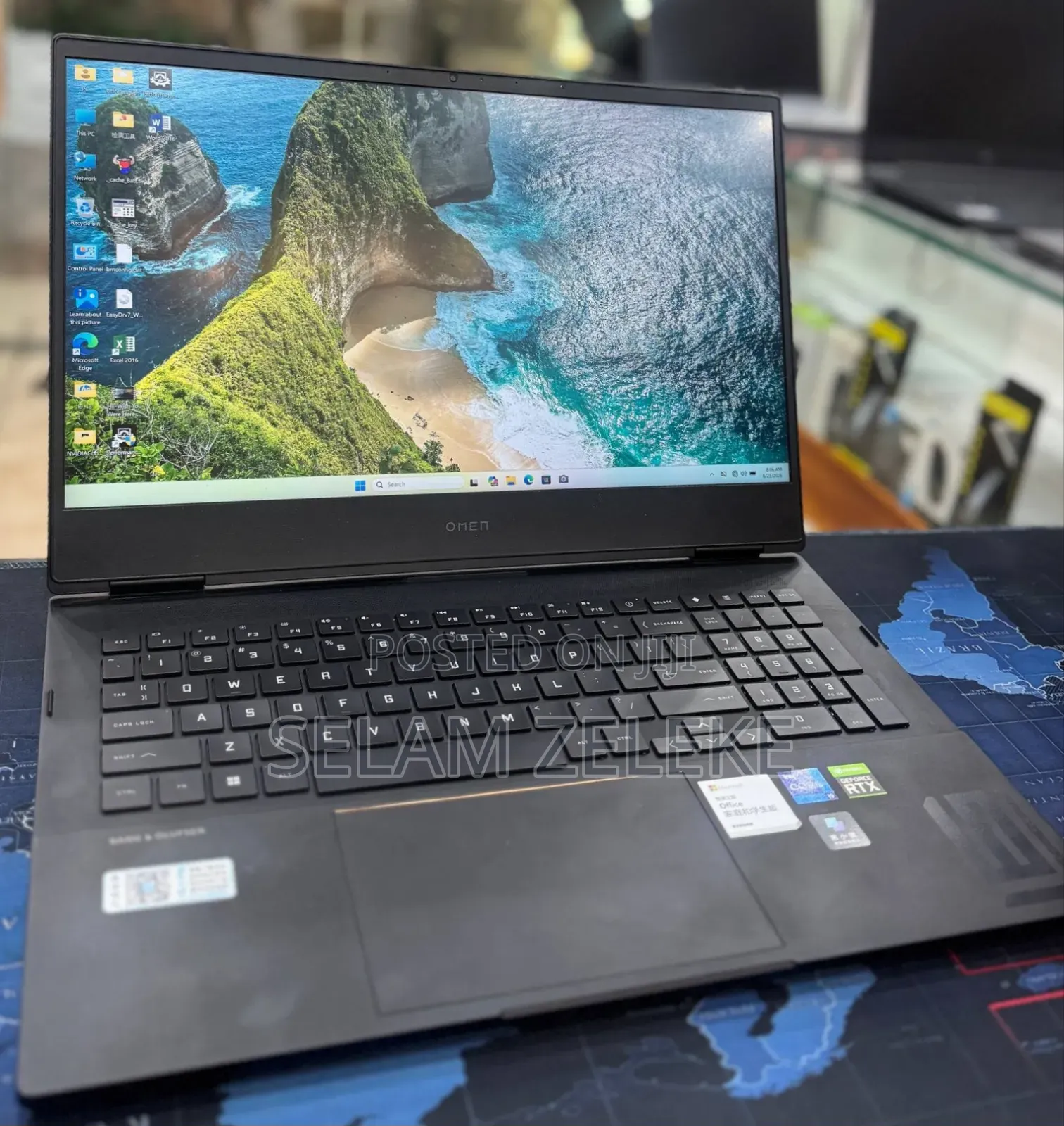New Laptop HP Omen 16 16GB Intel Core i9 SSD 1T