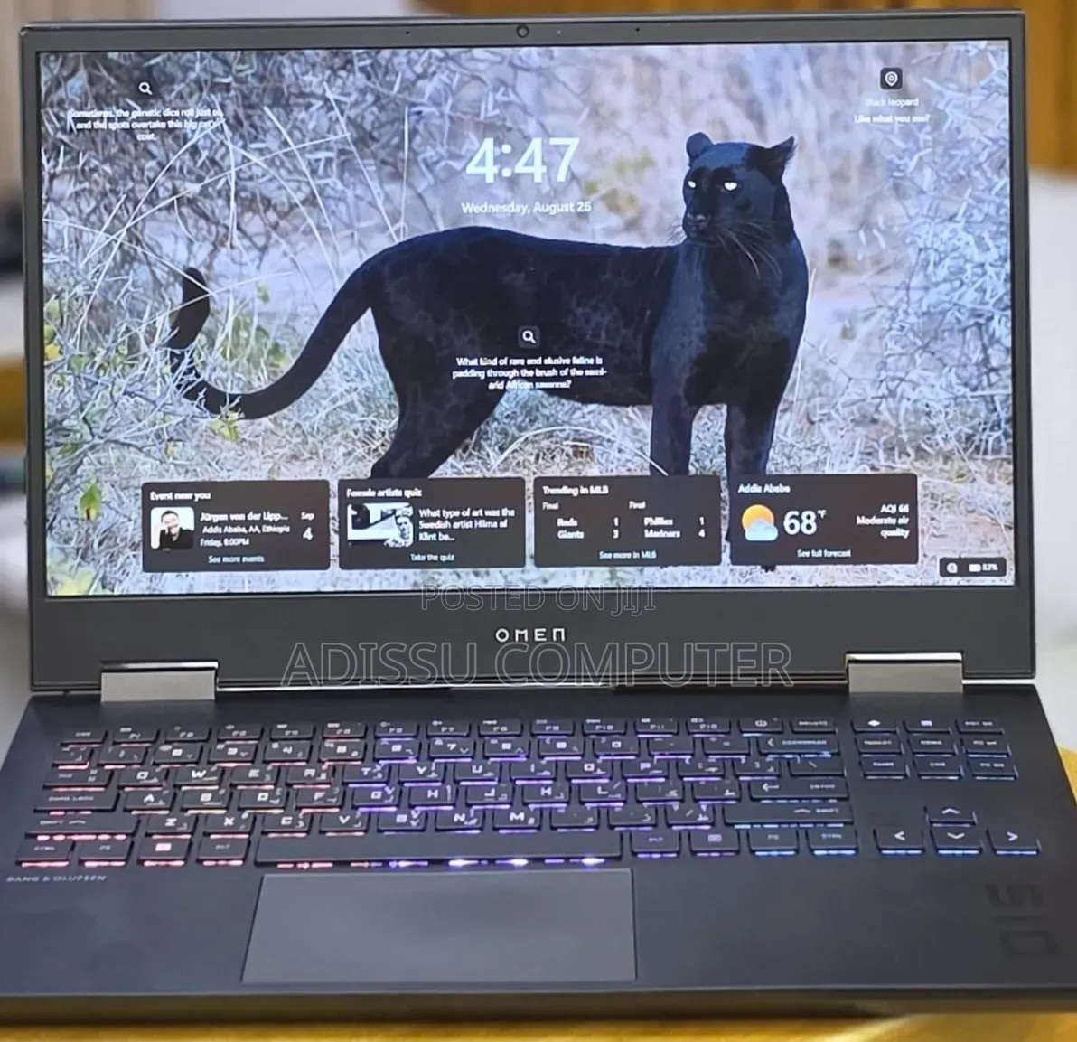 New Laptop HP Omen 15 16GB AMD Ryzen 5 SSD 512GB