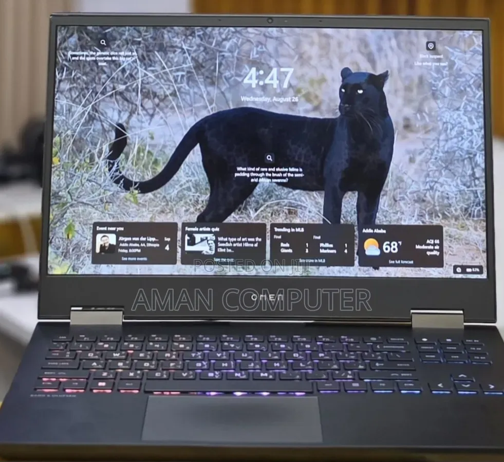 New Laptop HP Omen 15 16GB AMD Ryzen 5 SSD 512GB