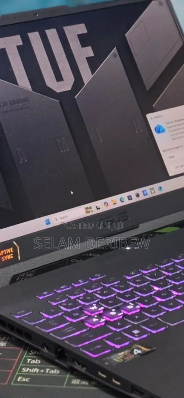 New Laptop Asus TUF Gaming A15 16GB AMD Ryzen 7 SSD 512GB