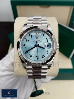 Rolex Day-Date 40 Featuring a Striking Eastern Arabic Numerals.