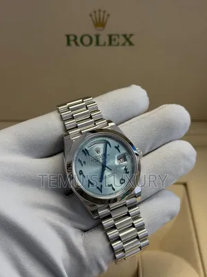 Rolex Day-Date 40 Featuring a Striking Eastern Arabic Numerals.
