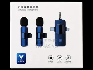 Wireless Lavaliere Microphone for Smart Phone and Cameras