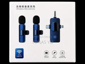Wireless Lavaliere Microphone for Smart Phone and Cameras