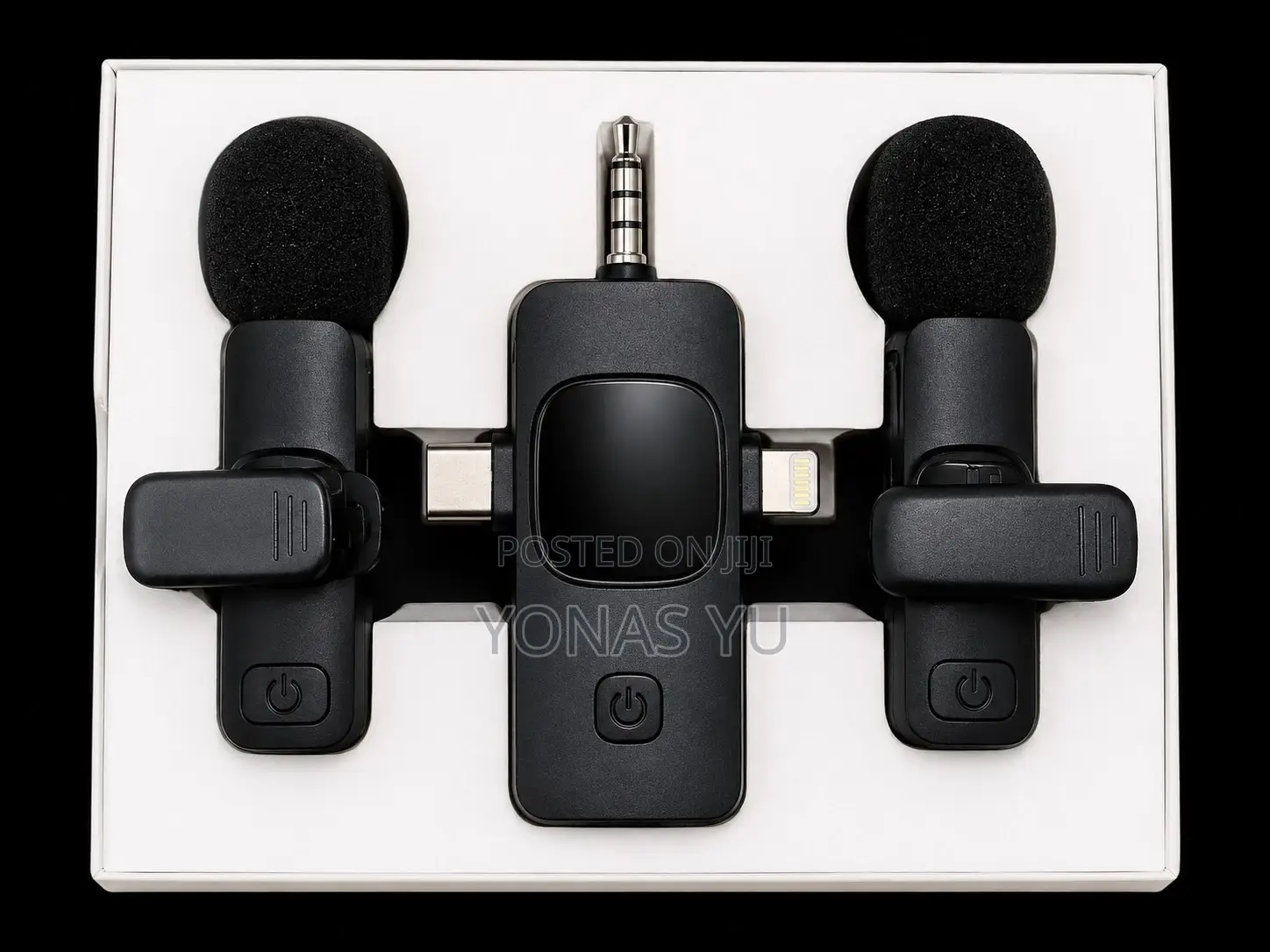 Wireless Lavaliere Microphone for Smart Phone and Cameras