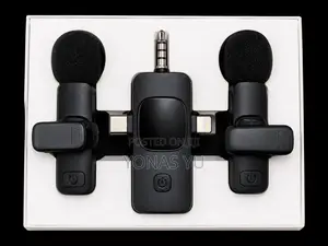 Wireless Lavaliere Microphone for Smart Phone and Cameras
