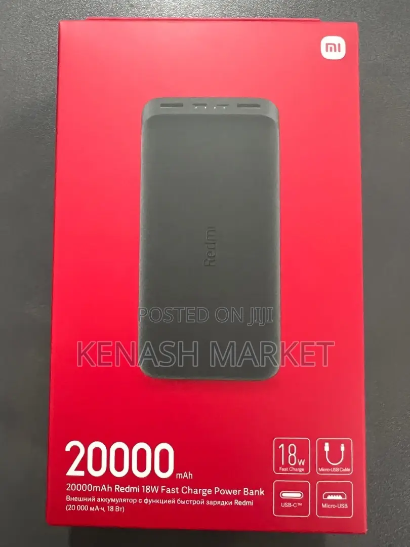 Mi Power Bank 20000mah Power Bank ፓወርባንክ