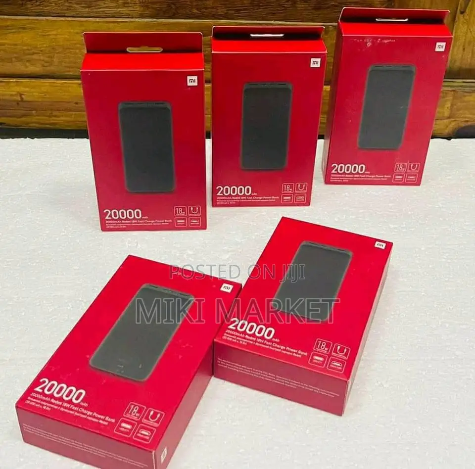 Mi Power Bank 20000mah Power Bank ፓወርባንክ