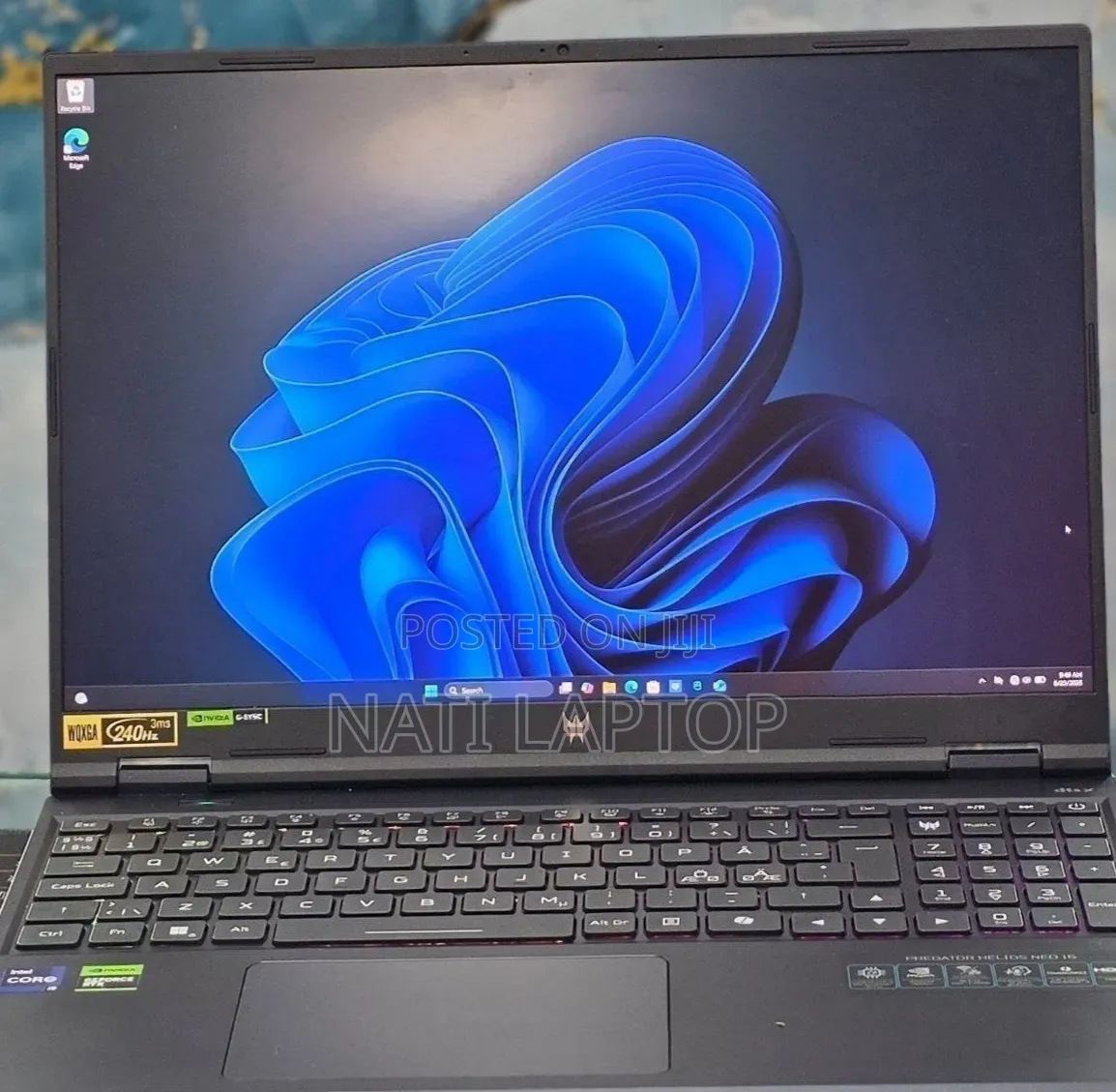 New Laptop Acer Predator Helios Neo 16 16GB Intel Core i9 SSD 1T
