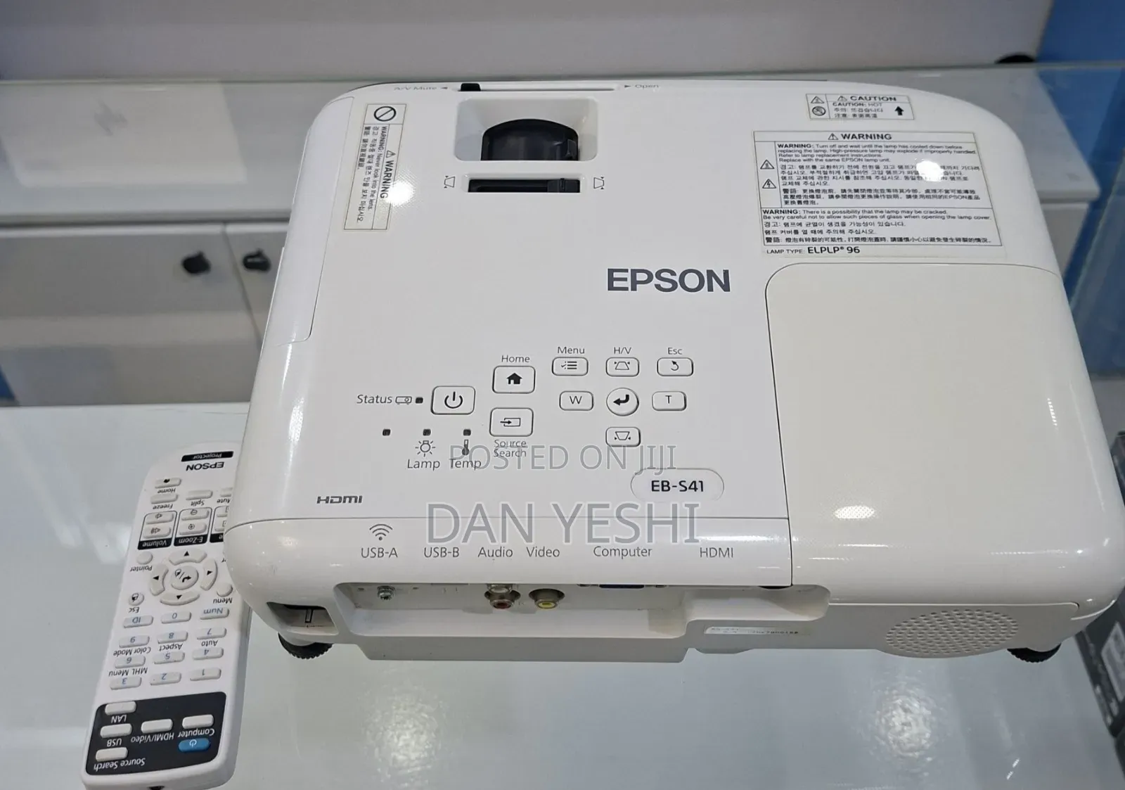 Epson Projector 
  
🌟Model Name:  EB-S41
  ✅  Has Bag and Remote