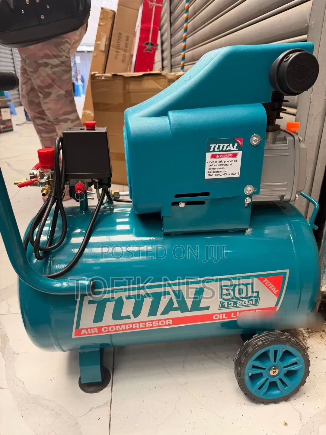 Total Air Compressor 50l 2.5Hp Original