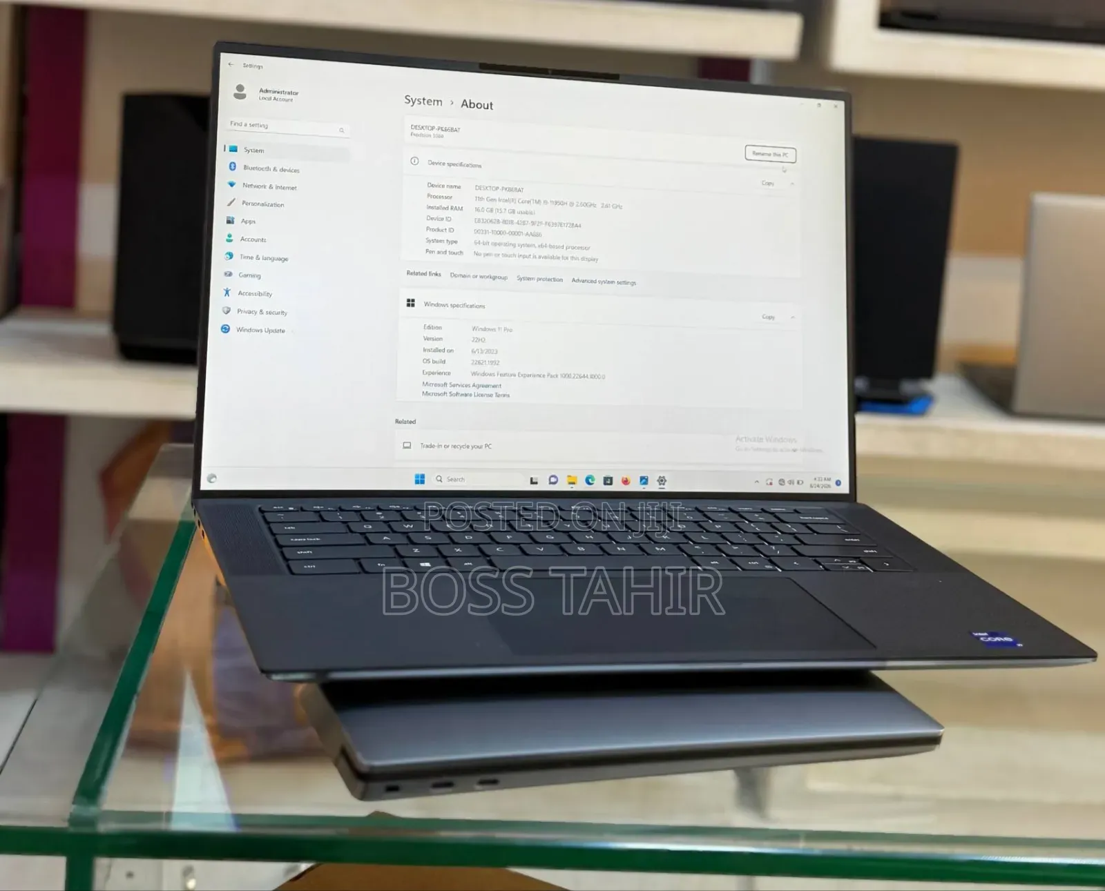 New Laptop Dell Precision 5550 16GB Intel Core i9 SSD 512GB