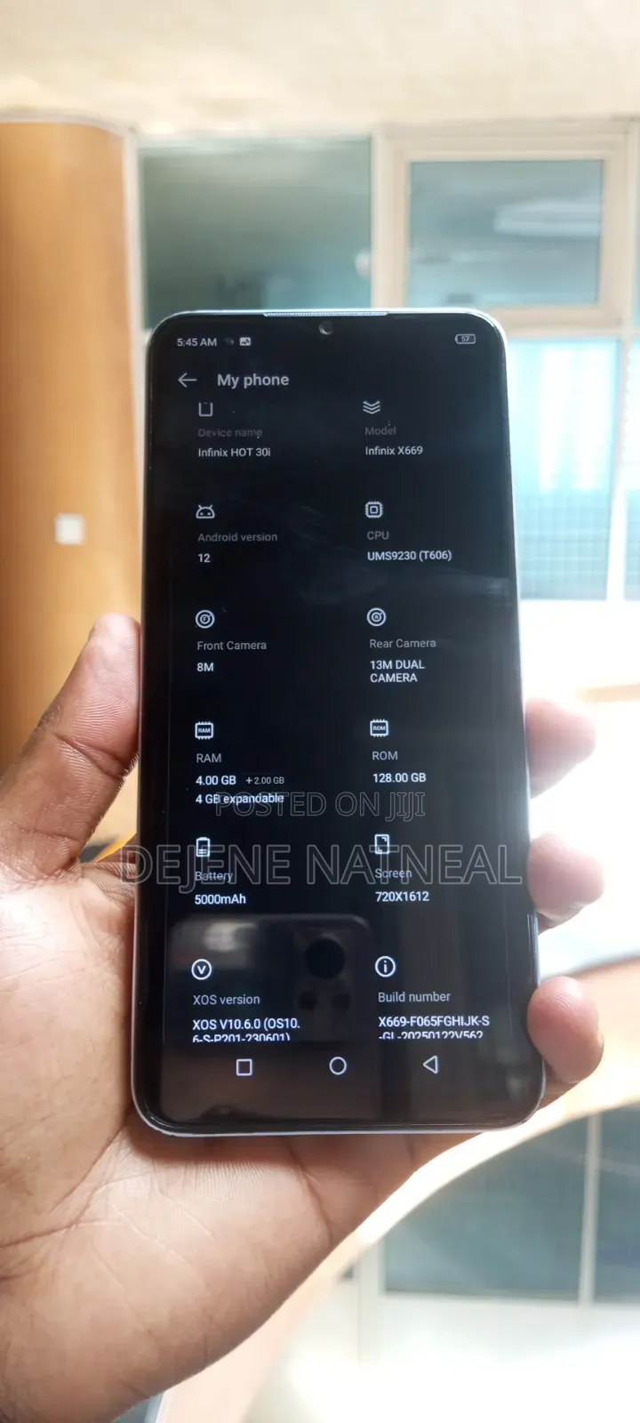 Infinix Hot 30 128 GB Blue