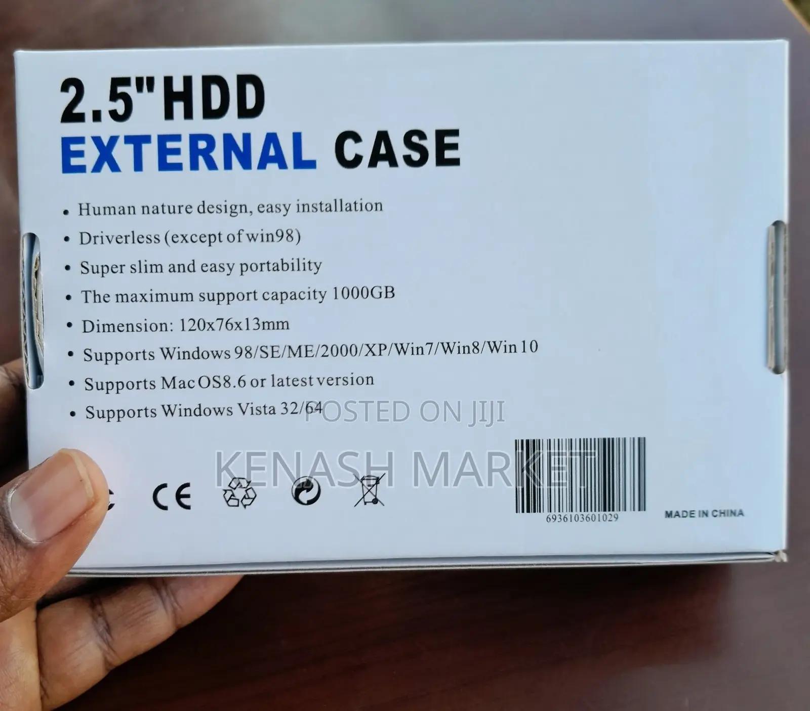 Harddisk Enclosure 2.5" HDD EXTERNAL CASE