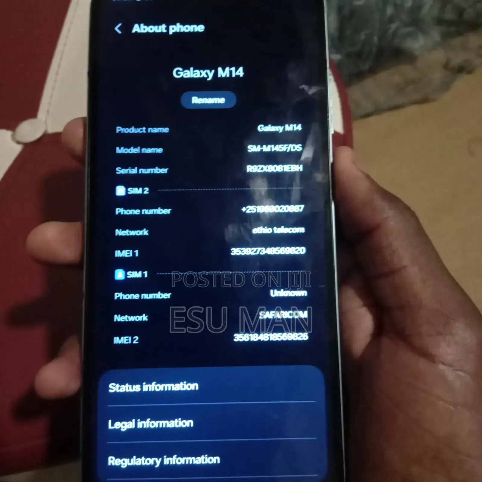 Samsung Galaxy M14 64 GB Blue