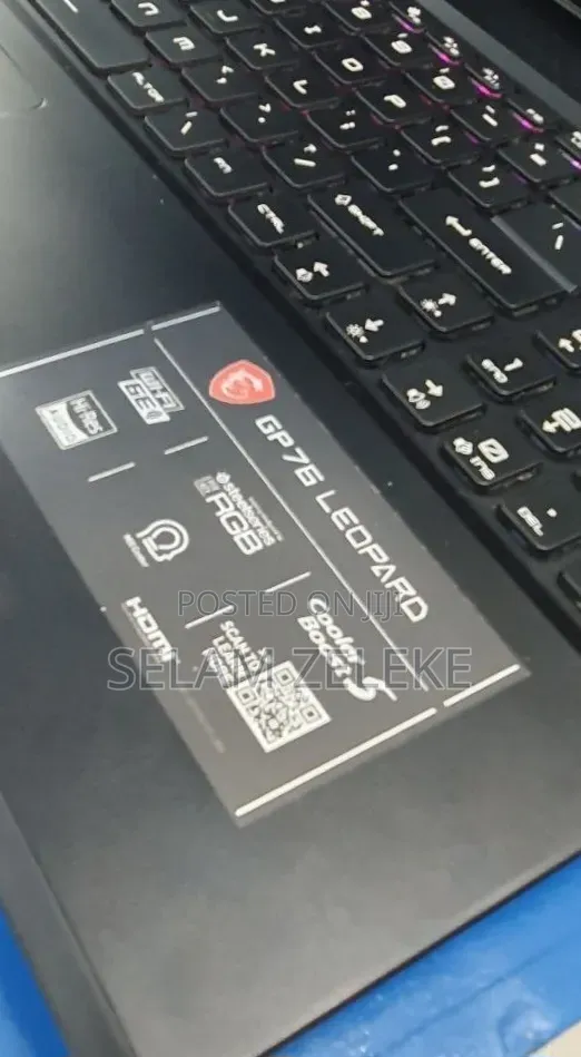 New Laptop MSI 16GB Intel Core i7 SSD 1T