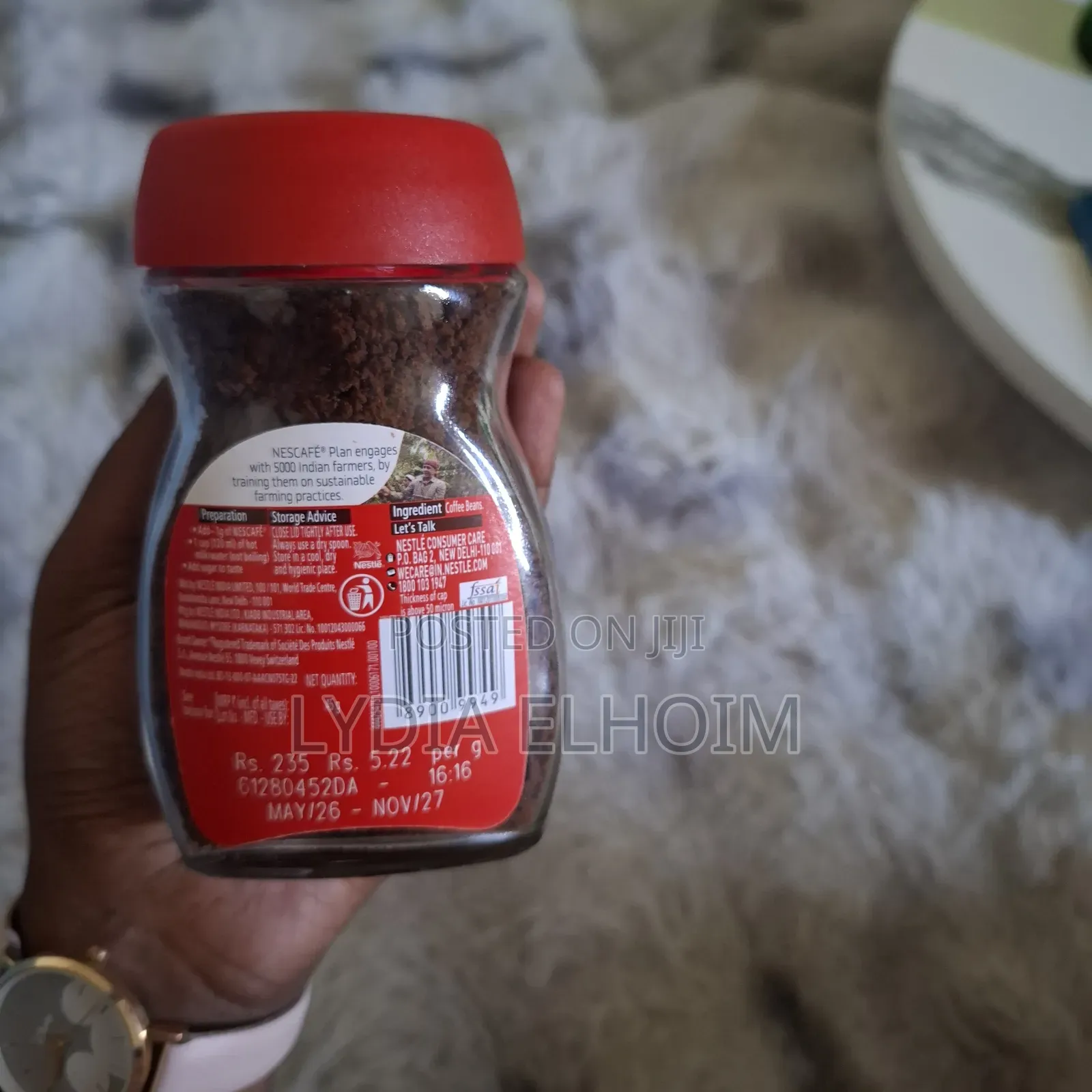 Nescafé Classic 100% Pure Instant Coffee Jar - 45g