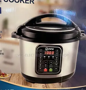 Inno Electric Pressure Cooker 12L– Stainless Steel Body, Non-Stick