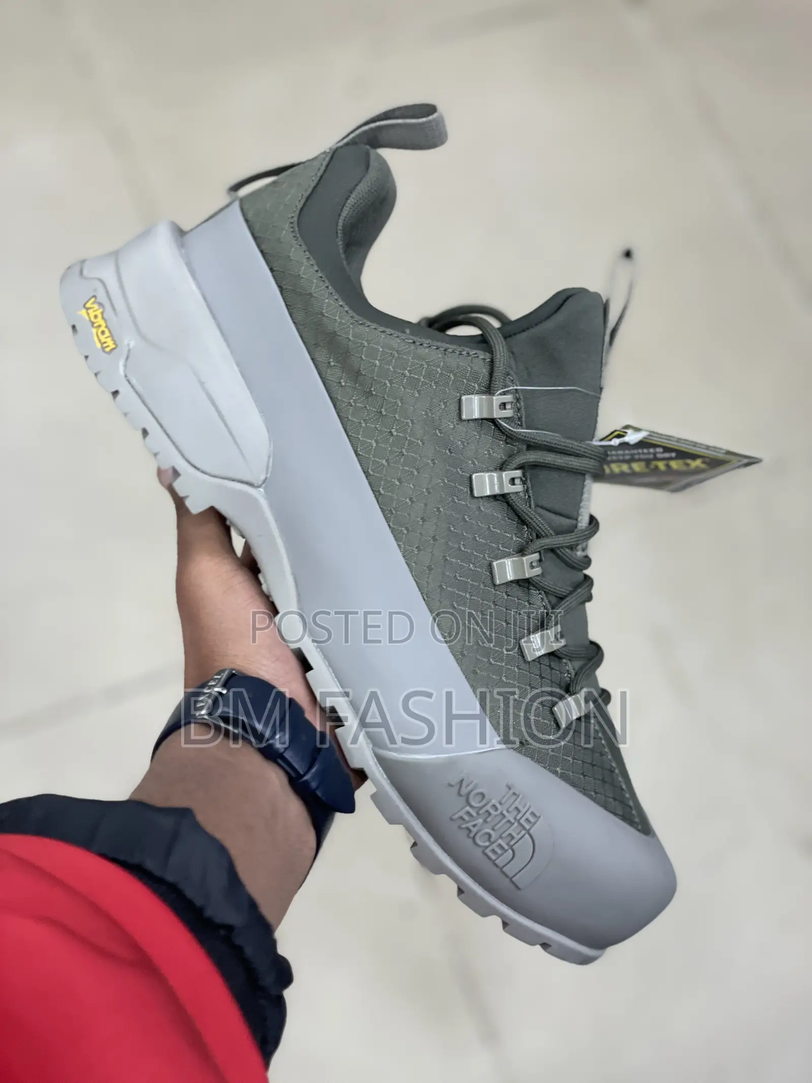 The North Face Glyncfyy Low Light Green Strengthen Mens Sneakers