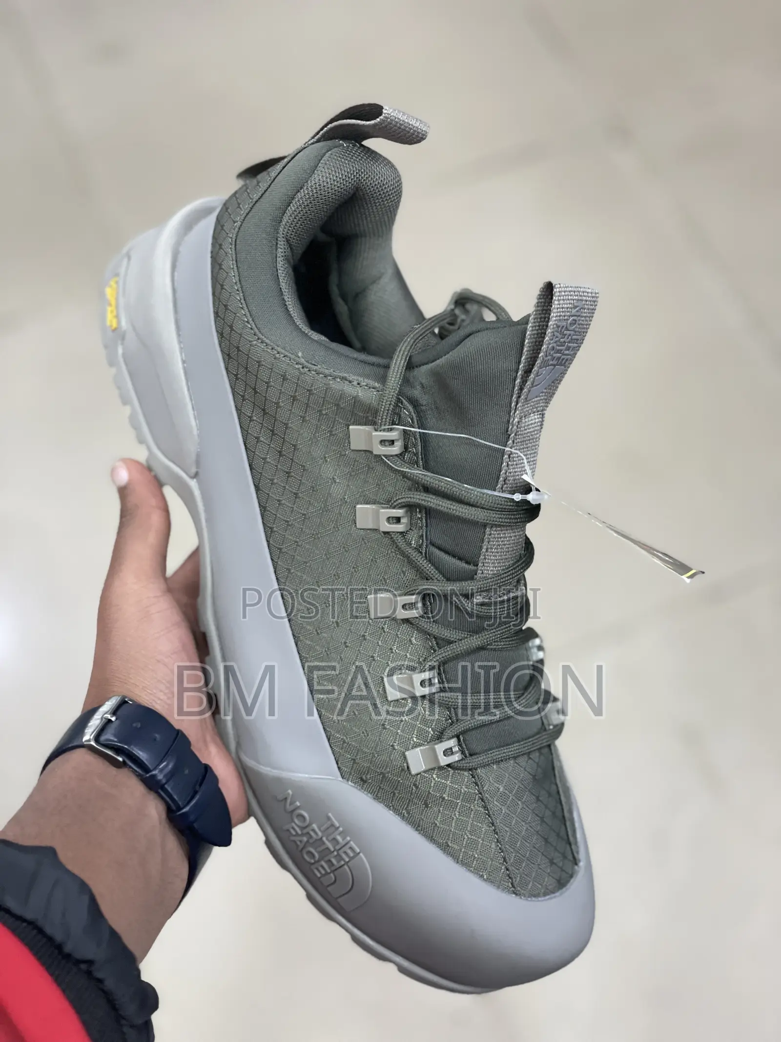 The North Face Glyncfyy Low Light Green Strengthen Mens Sneakers