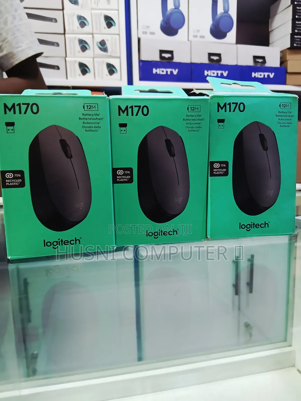 🖱️ Logitech M170 Wireless Mouse
🔹 Reliable 2.4GHz Wireless